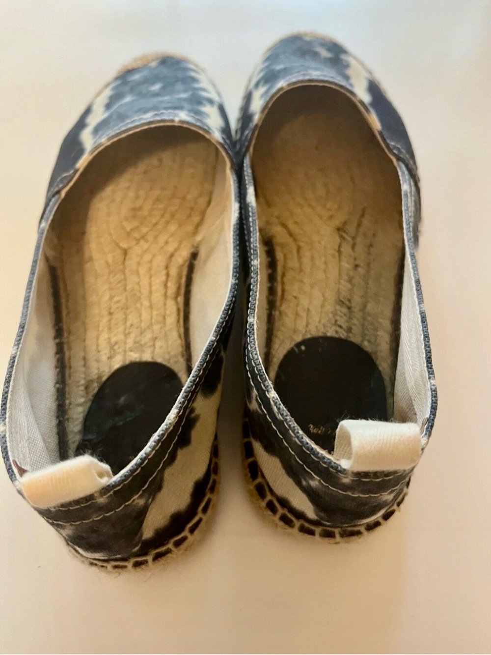 Altuzarra by Castaner shibori espadrille - size 38 - blue and white - Picture 5 of 7